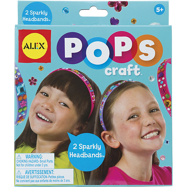 

Набор для творчества POPS CRAFT "Два блестящих ободка со стразами"