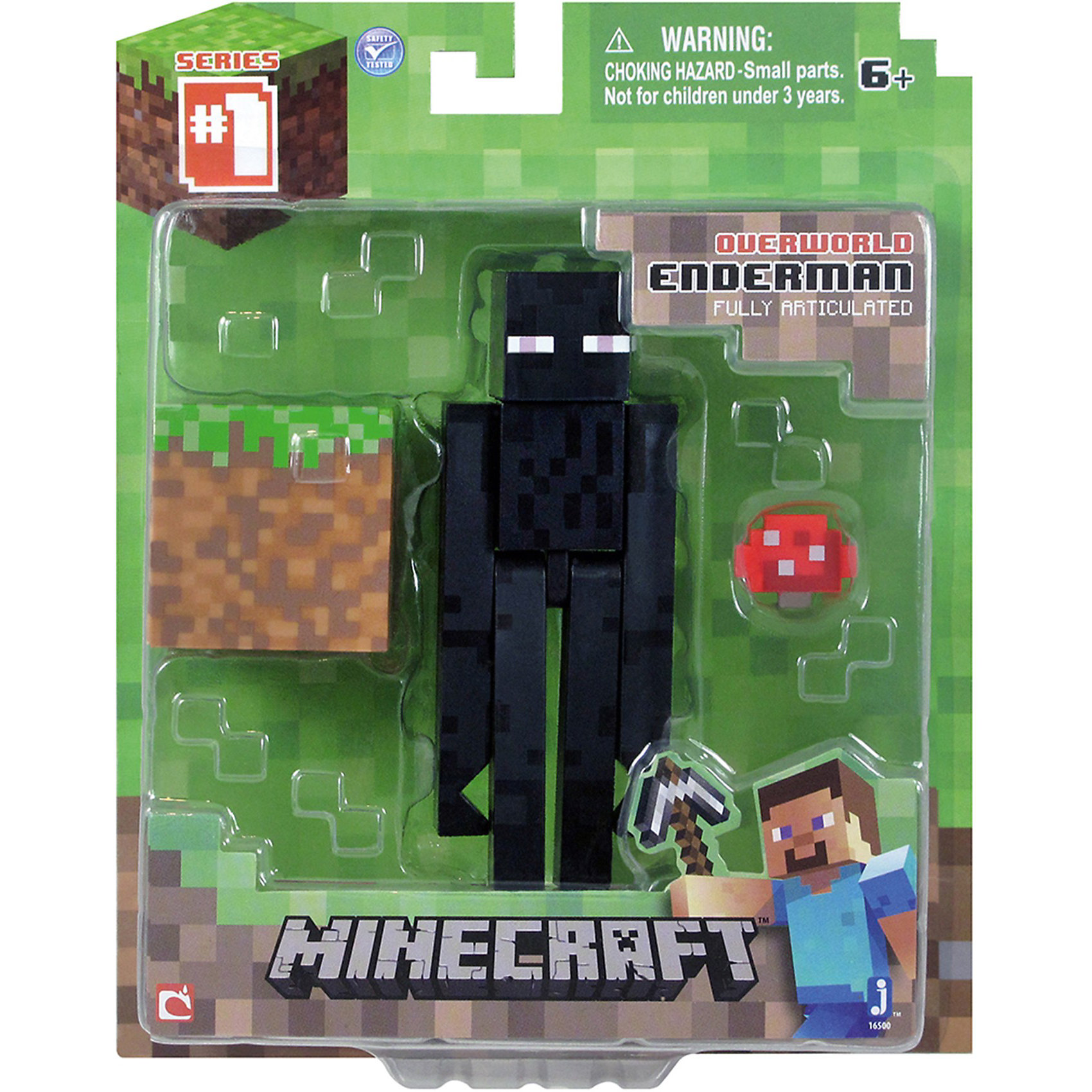 фото Фигурка Эндермен, 8см, Minecraft Jazwares