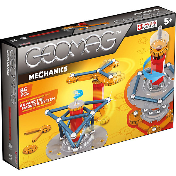 

Магнитный конструктор Geomag "Механики", 86 деталей