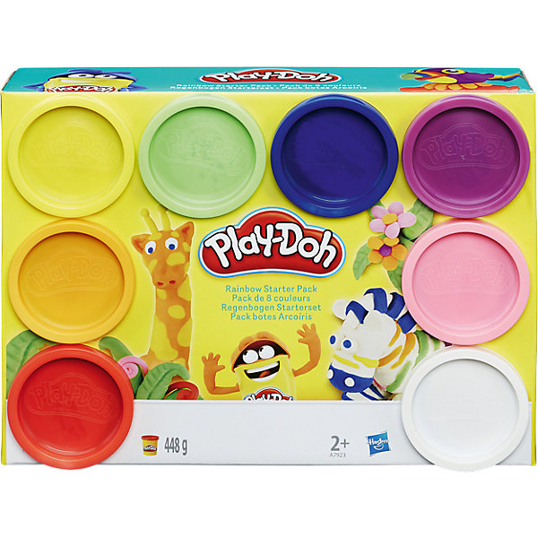 Hasbro Набор пластилина Play-Doh, 8 банок