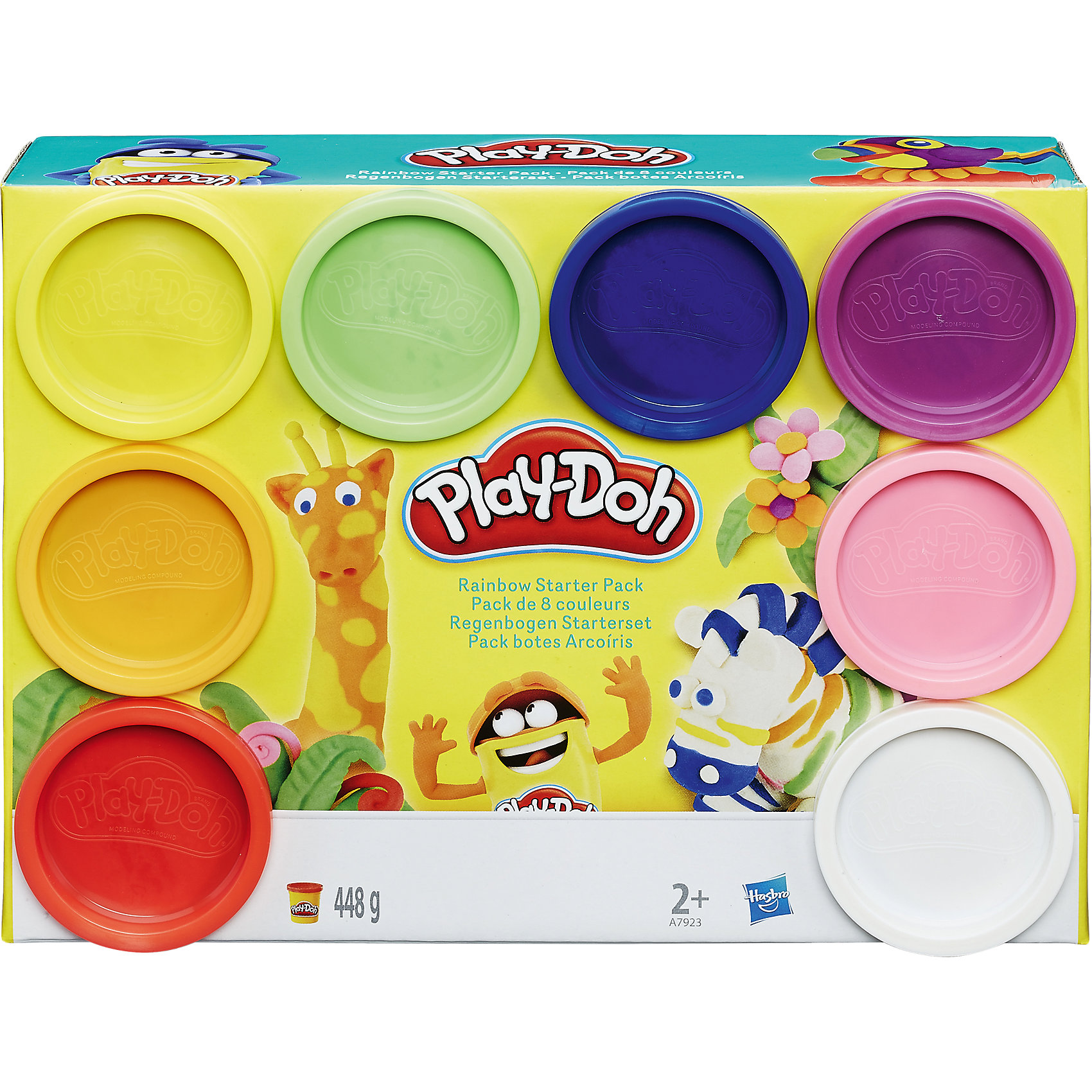 фото Набор пластилина Play-Doh, 8 банок Hasbro