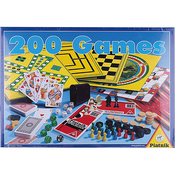 

200 игр + шахматы, Piatnik