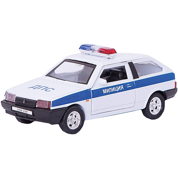 

Модель машины 1:34-39 LADA 2108 МИЛИЦИЯ ДПС., Welly