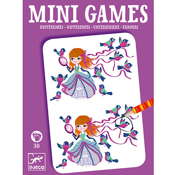 

Мини игра "Найди отличия: Леа", DJECO
