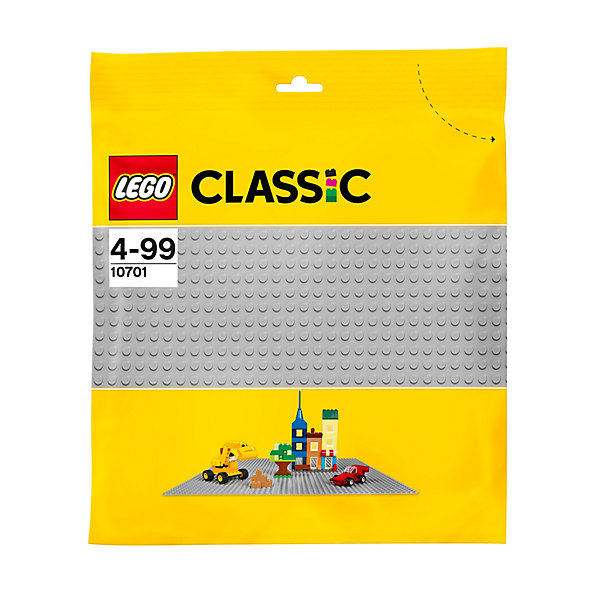 LEGO LEGO Classic 10701: Строительная пластина серого цвета