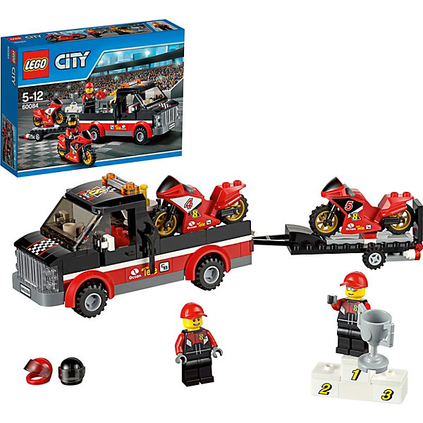 

LEGO City 60084: Перевозчик гоночных мотоциклов