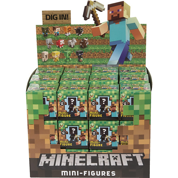 Mattel Игровая фигурка Minecraft, в закрытой упаковке