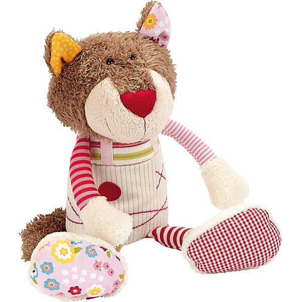 

Мягкая игрушка Sigikid "Лоскутки" Кот, 30 см