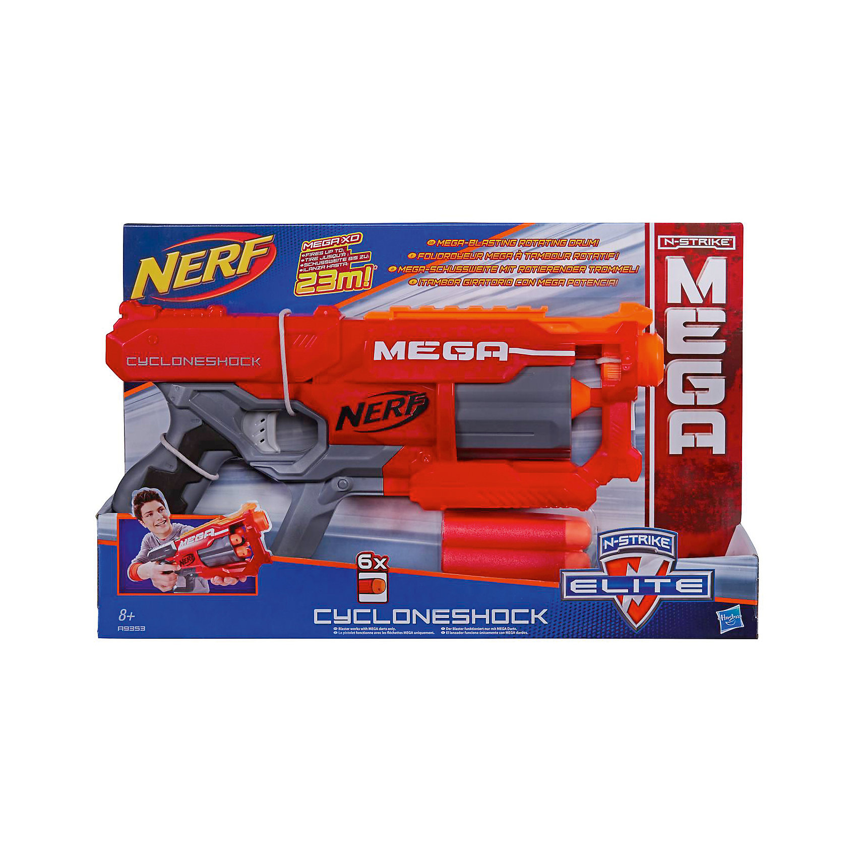 фото Бластер Nerf Mega "Циклон-шок" Hasbro