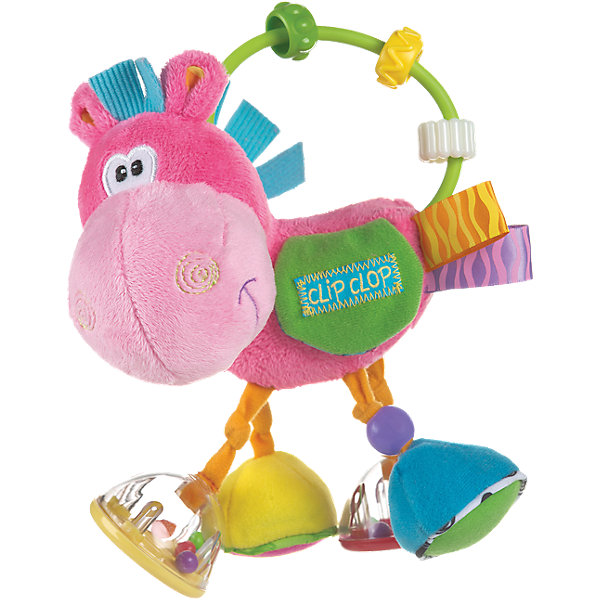 

Игрушка-погремушка "Ослик Клип Клоп", Playgro