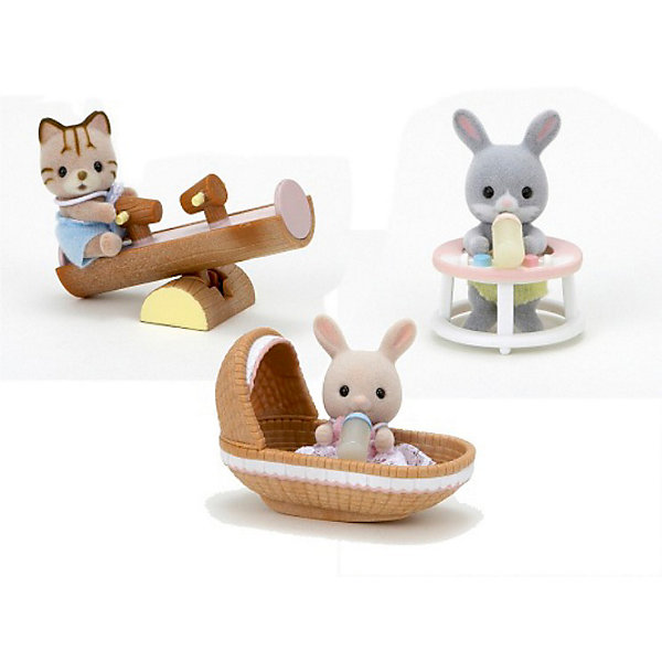 

Набор #4 "Младенец в пластиковом сундучке", Sylvanian Families