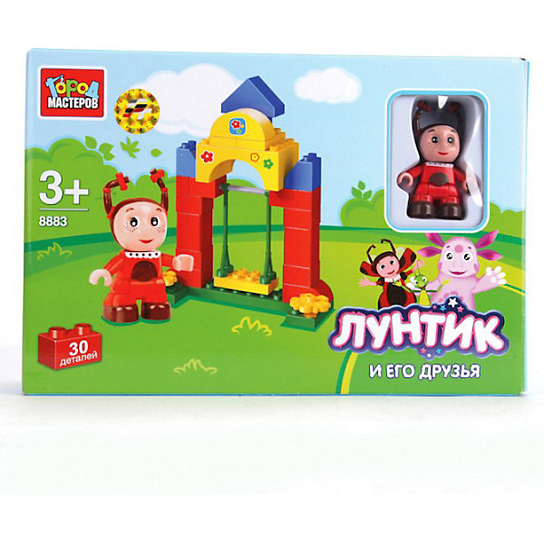 

Конструктор "Лунтик и его друзья", 30 дет., Город мастеров