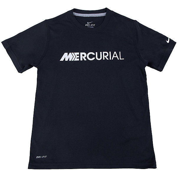 

Футболка LEG MERCURIAL LOGO TEE YTH NIKE, Черный