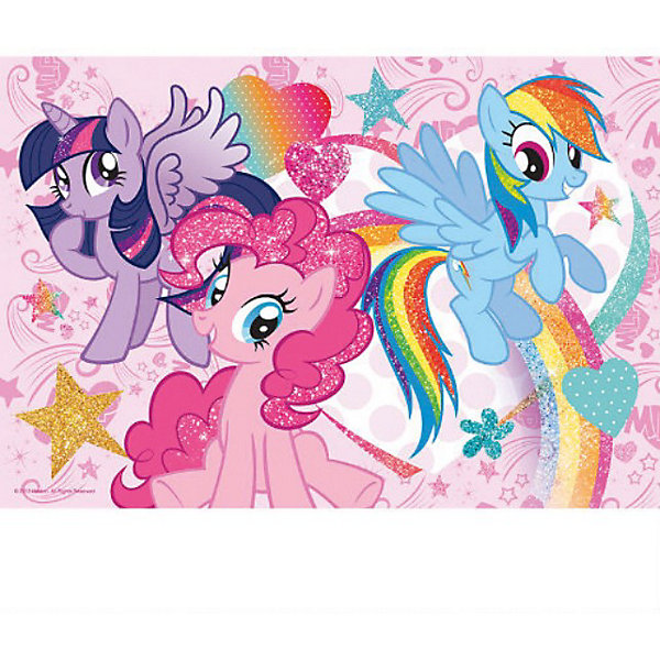 

Пазл "Мои маленькие пони", 50 деталей, My little Pony