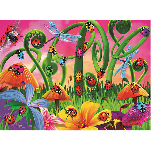 

Пазл «Божьи коровки» XXL 300 деталей, Ravensburger