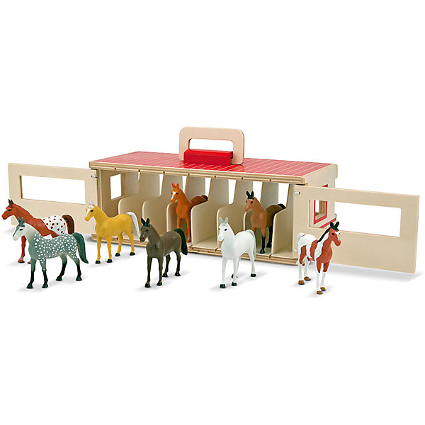 

Стойло для 8 лошадей, Melissa & Doug