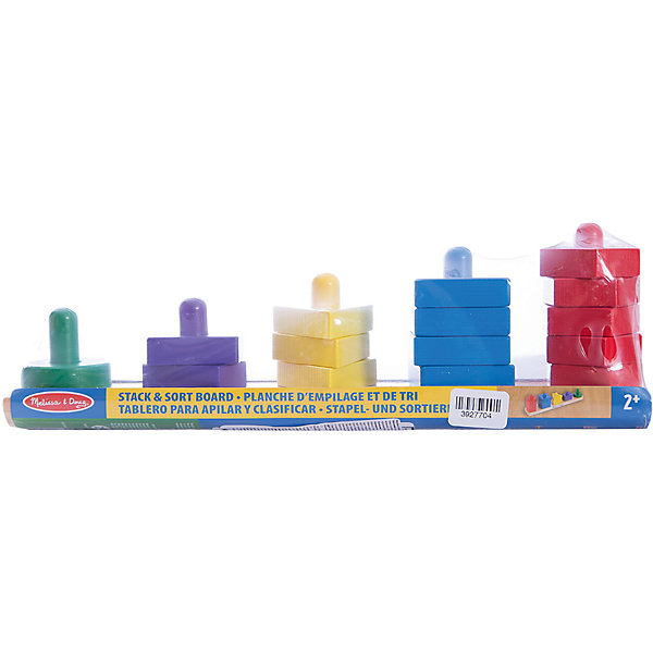 

Пирамидки на доске, Melissa & Doug