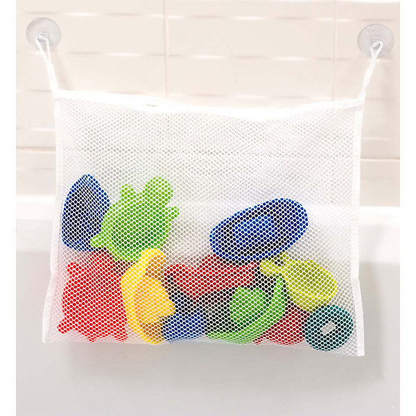 Сумка-мешок для игрушек в ванной, белый Clippasafe 3952255