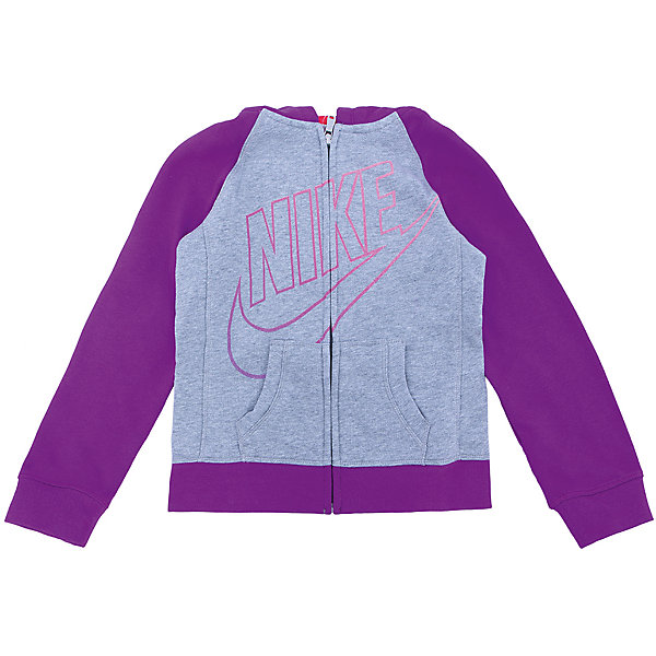 

Толстовка для девочки YA76 HBR SB FZ HOODIE LK NIKE, Розовый