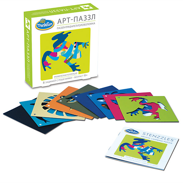 

Арт-Паззл "Тропическая коллекция", ThinkFun