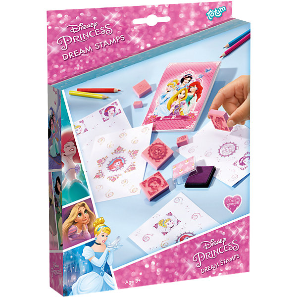 

Набор для творчества Totum Disney princess Dream stamps