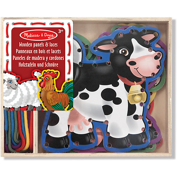 

Шнуровка "Ферма", Melissa & Doug