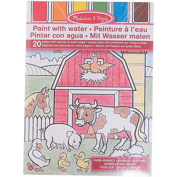 

Рисуем водой "Ферма", Melissa & Doug