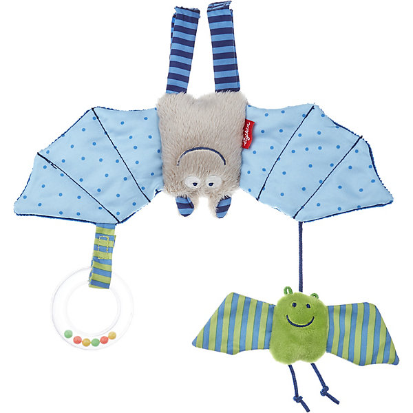 

Мягконабивная игрушка Sigikid, голубая Летучая мышь, коллекция Городские Дети, 22 см