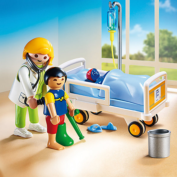 PLAYMOBIL® Детская клиника: Доктор с ребенком, PLAYMOBIL