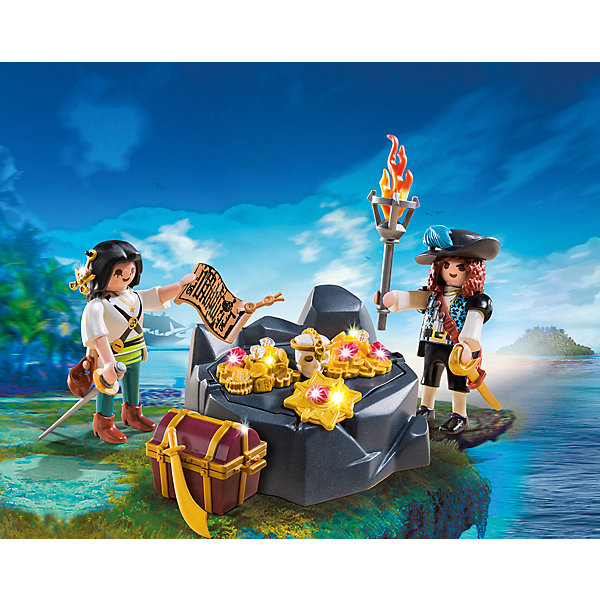 фото Пиратский тайник с сокровищами, PLAYMOBIL Playmobil®