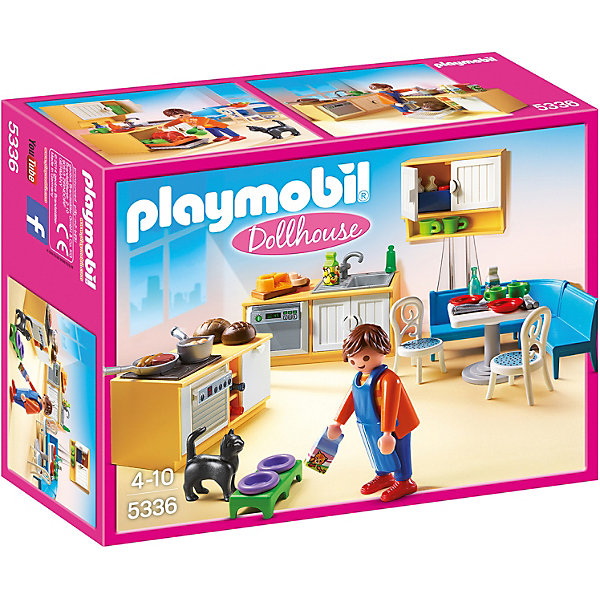 

Встроенная кухня с зоной отдыха, PLAYMOBIL