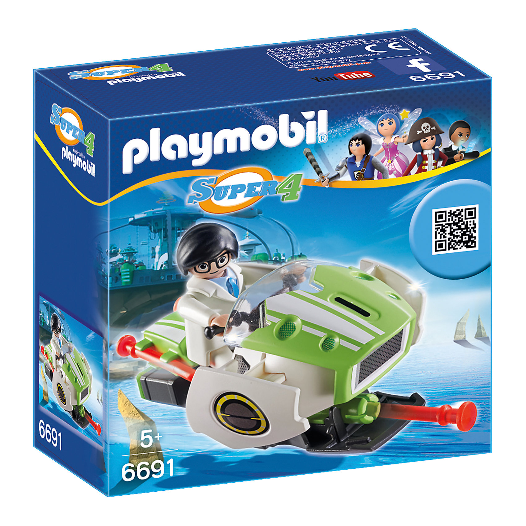 фото Конструктор Playmobil "Супер 4" Скайджет Playmobil®