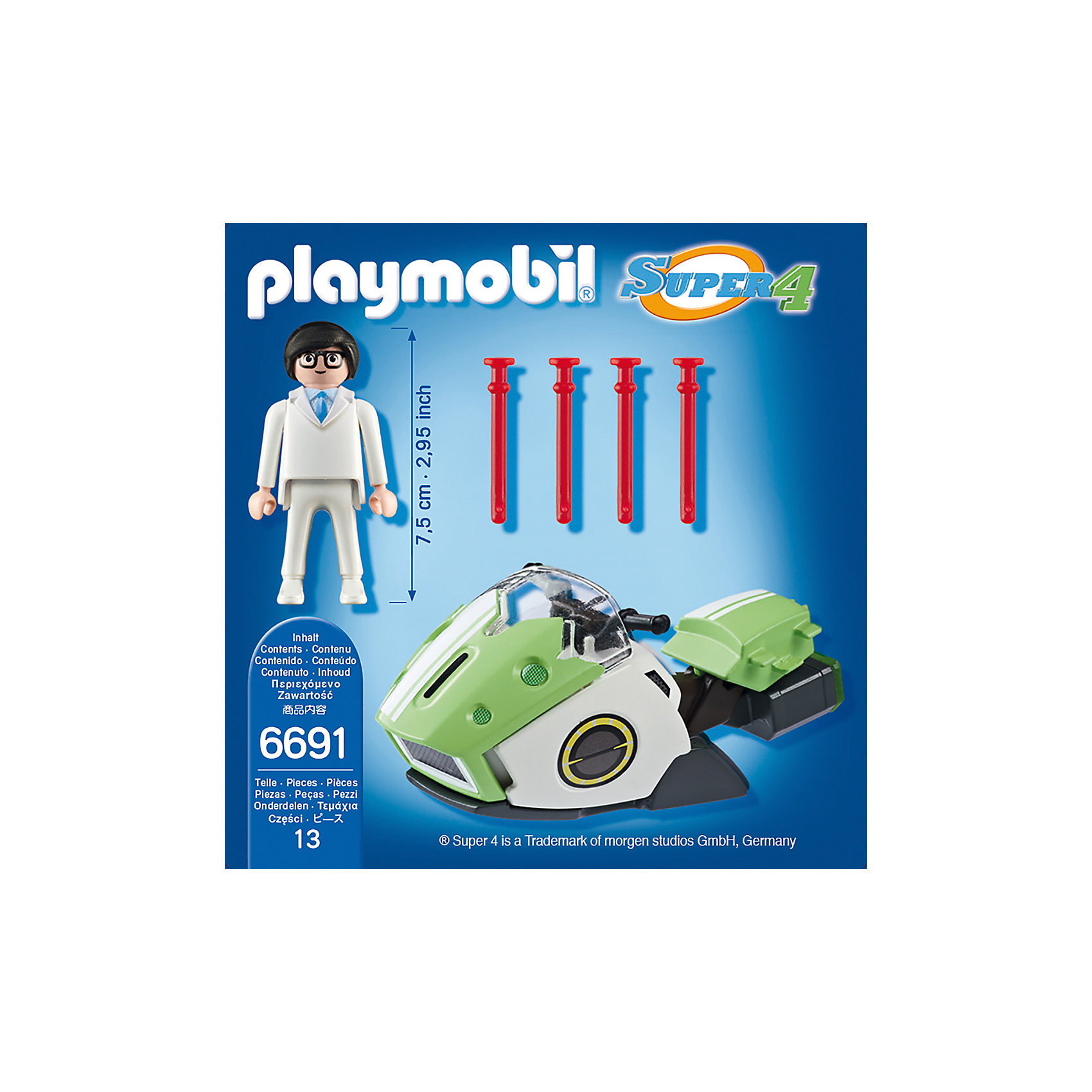 фото Конструктор Playmobil "Супер 4" Скайджет Playmobil®