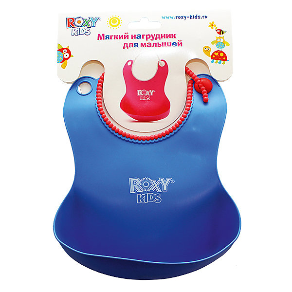 Roxy-Kids Мягкий нагрудник с кармашком, Roxy-Kids,