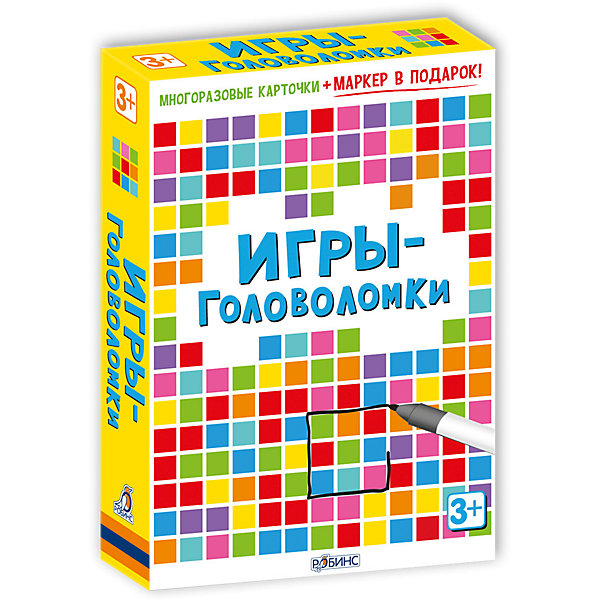 фото Карточки "Игры-головоломки" Робинс