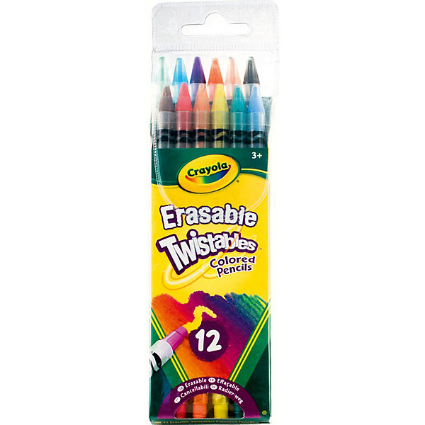 

Набор выкручивающихся карандашей, 12 шт., Crayola