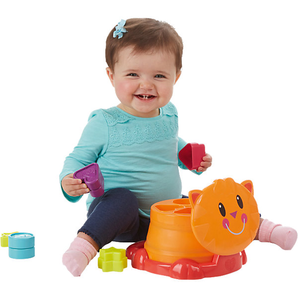 

Складной сортер, PLAYSKOOL, Разноцветный