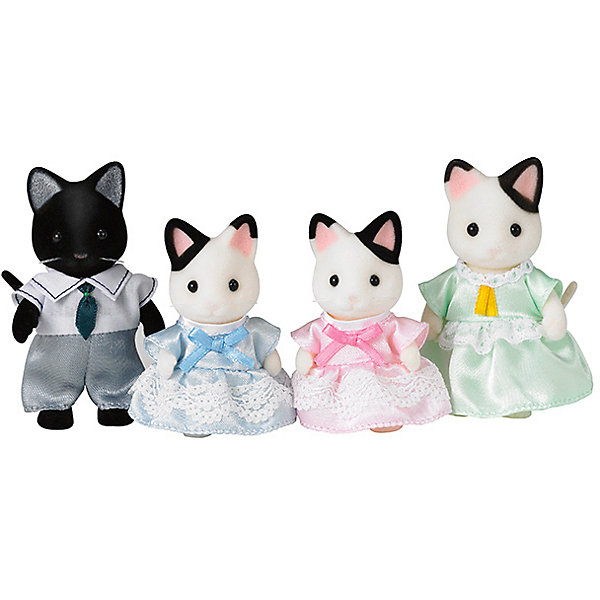 фото Набор "Семья Чёрно-белых котов", Sylvanian Families Эпоха чудес