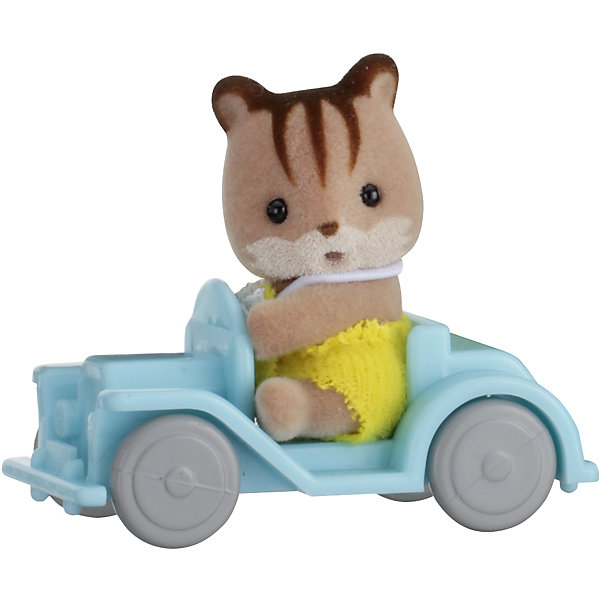 

Набор "Младенец в пластиковом сундучке " (бельчонок на машине), Sylvanian Families