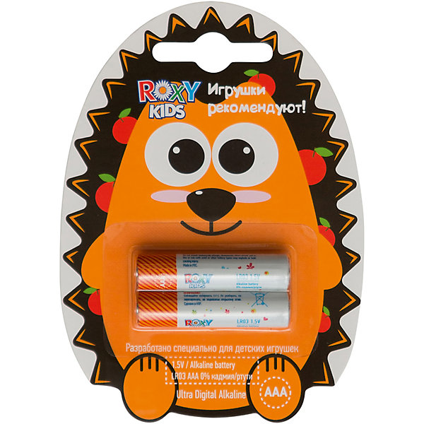 

Батарейки для игрушек, тип ААА, 2 шт., Roxy-kids