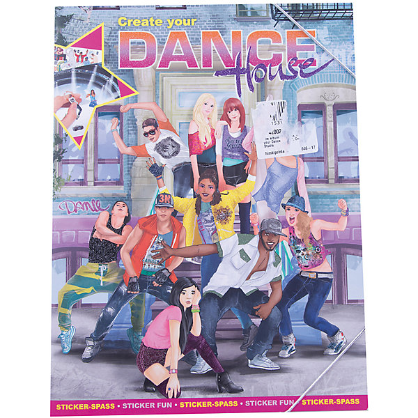 

Альбом с наклейками "Create your Dance House", Creative Studio