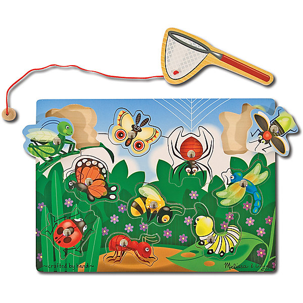 

Магнитная игра "Ловля насекомых", Melissa & Doug