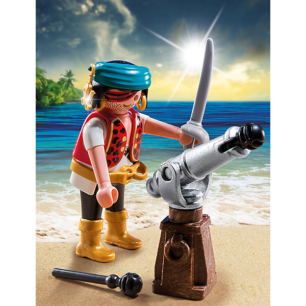 

Конструктор Playmobil "Экстра-набор" Пират с пушкой