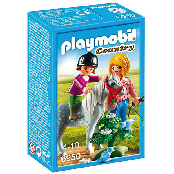 

Игровой набор Playmobil "Пони на прогулке"