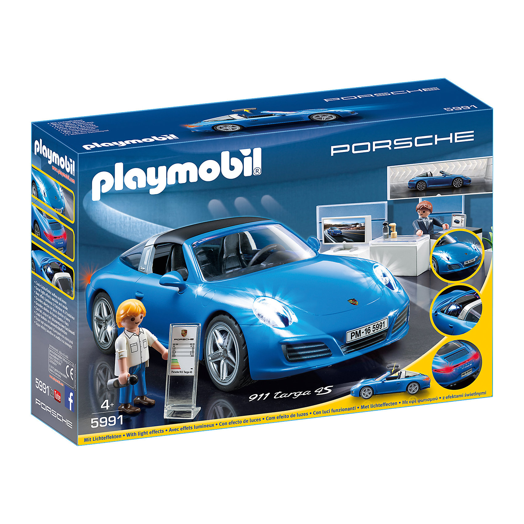 Лицензионные машины. Playmobil машина. Плеймобил машины Порше 70078. Playmobil Porsche ладошка. Набор с элементами конструктора Playmobil Sports and Action 5991 Porsche 911 Targa 4s