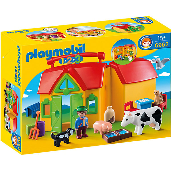 PLAYMOBIL® Конструктор Playmobil Ферма - возьми с собой, 15 деталей