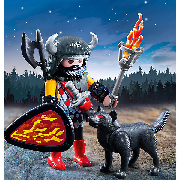 

Конструктор Playmobil "Экстра-набор" Воин Волка