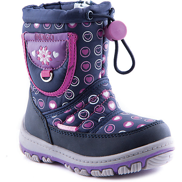 

Утепленные сапоги Indigo Kids, Синий