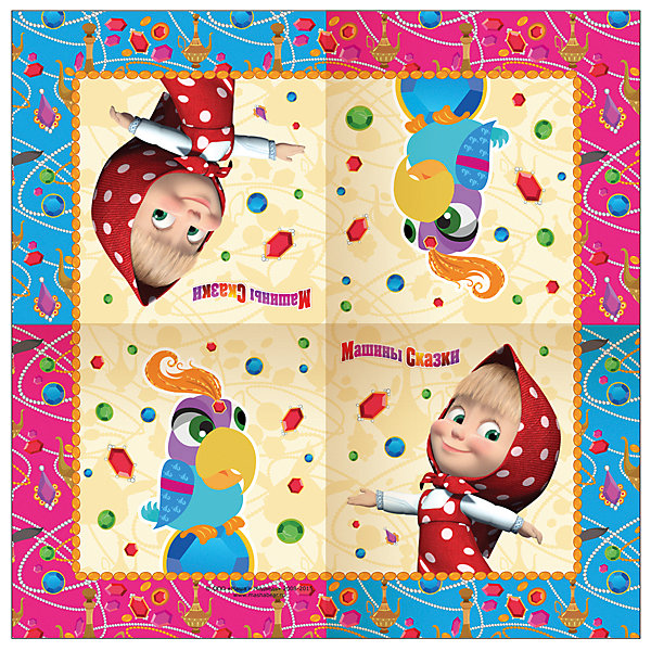 

Салфетки "Машины сказки" 33*33 см, 20 шт