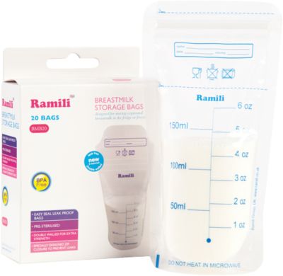 Пакеты для хранения грудного молока Ramili Breastmilk , артикул:4306746 - Всё для мам Пакеты для хранения грудного молока Ramili Breastmilk , артикул:4306746 - Всё для мам